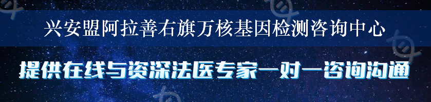 兴安盟阿拉善右旗万核基因检测咨询中心